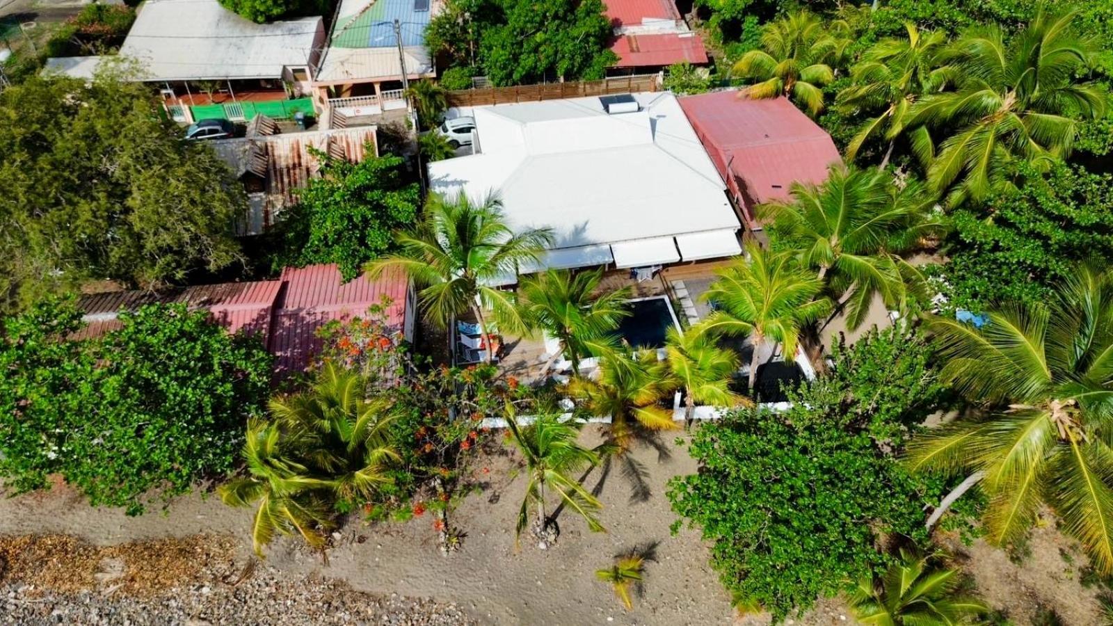 Kay Alice - Luxury Beachfront Villa Le Carbet Exterior photo